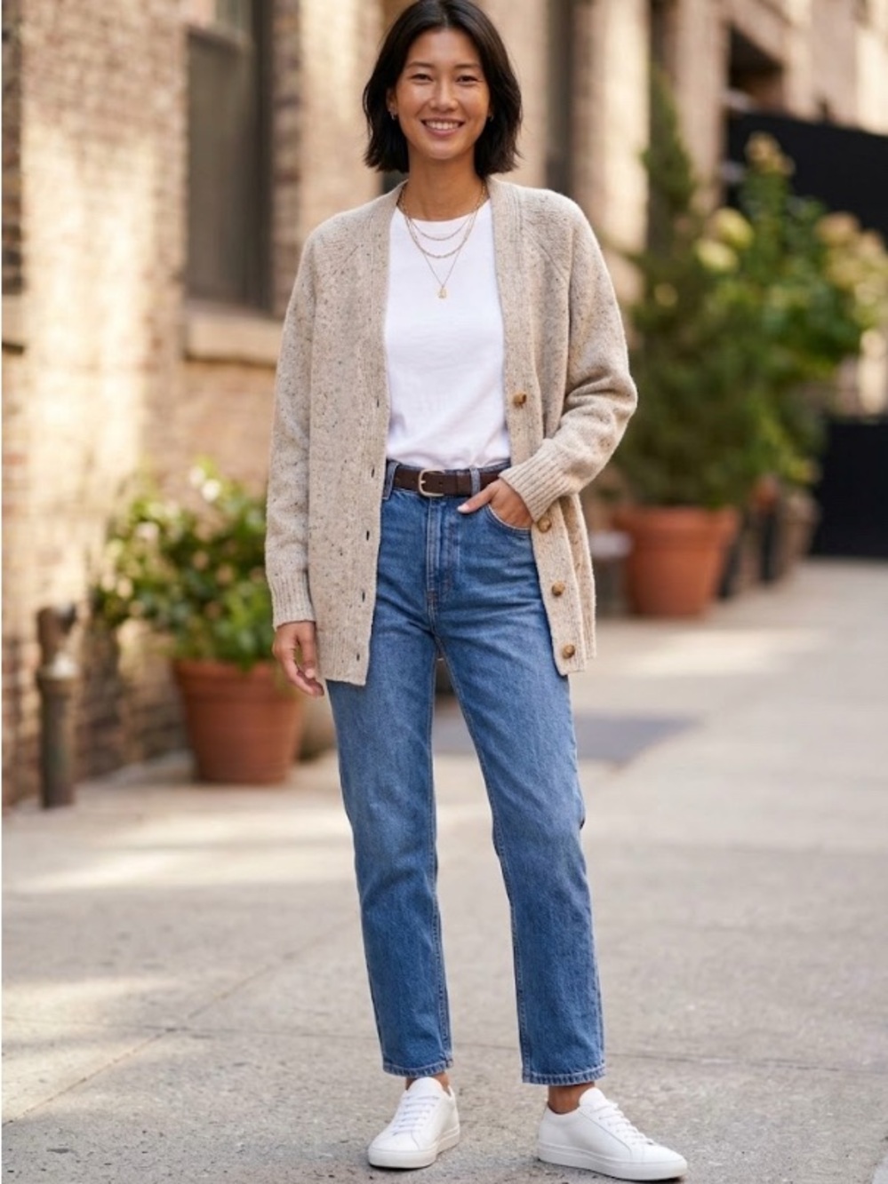 Wilford Oversized Dorado Cardigan